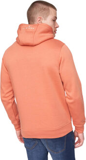 Heren Scripthen Hoodie (Baksteen Rood) - L