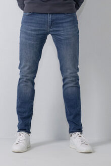 Heren Seaham Slim Jeans - Donker blauw - Maat 33