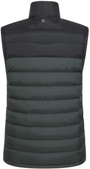 Heren Seasons II gewatteerd gilet (Groen) - maat