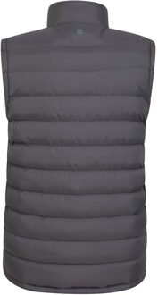 Heren Seasons II gewatteerd gilet (Houtskool) - 3XL