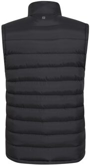 Heren Seasons II gewatteerd gilet (Zwart) - M