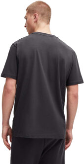 Heren Seizoensgebonden Kunstwerk T-Shirt (Houtskool) - maat M