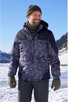 Heren Shadow II Printed Ski Jacket (Bruin) - XS