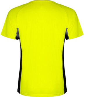 Heren shanghai sport t-shirt met korte mouwen - maat XL Geel