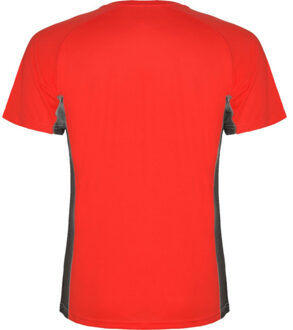 Heren shanghai sport t-shirt met korte mouwen Rood - L
