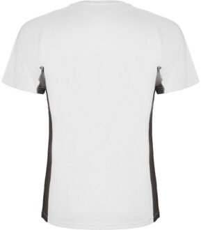 Heren shanghai sport t-shirt met korte mouwen Wit - XL