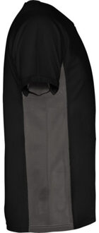 Heren shanghai sport t-shirt met korte mouwen Zwart