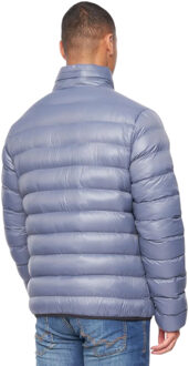 Heren Shemmy 2-laags gewatteerd jack (Denim Blauw)