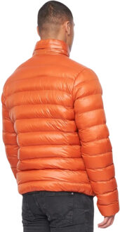 Heren Shemmy 2-laags gewatteerd jack (Oranje)
