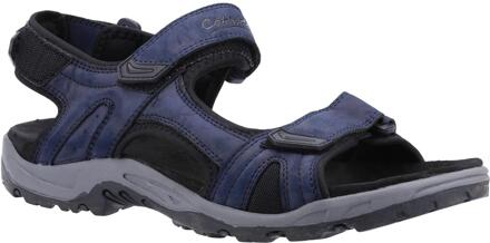 Heren Shilton gerecyclede sandalen (Marine) Navy