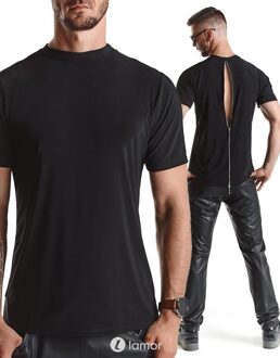 Heren Shirt met lange Ritssluiting,Riccardo001 - Maat: S