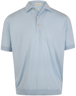Heren Shirts & Polo Collectie Filippo De Laurentiis , Blue , Heren - 2XL