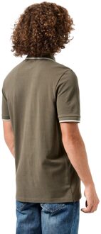 Heren Shore Poloshirt met rits (Groen) - maat S