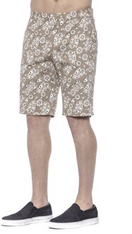 Heren Short in beige katoen - 46