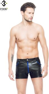 Heren short met mesh - Blauw (S-2XL-3XL) - Size: S