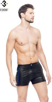 Heren short Zwart/Blauw (3XL) - Size: 3XL