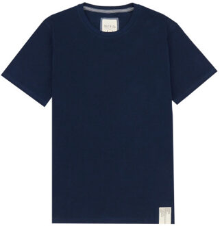 Heren shortama korte pyjama katoen blauw Veelkleurig - XL