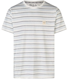 Heren shortama korte pyjama set gestreept Veelkleurig - L