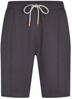 Heren shortama korte pyjama set lila twister Veelkleurig