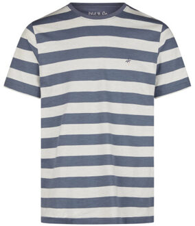 Heren shortama korte pyjama set palm gestreept Veelkleurig - L