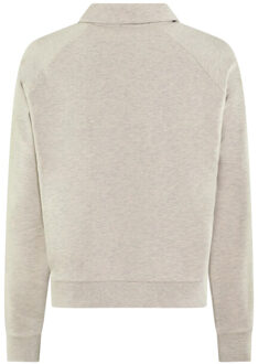Heren signature raglan half zip Grijs