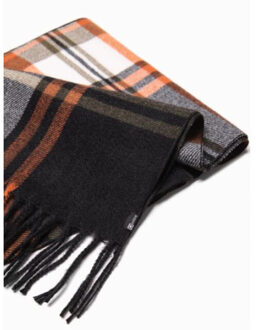 Heren sjaal zwart a408 Groen - One size