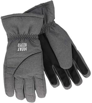 Heren Ski Handschoenen Grijs-S/M - S/M