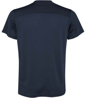 Heren slam sport t-shirt met korte mouwen - maat L Blauw