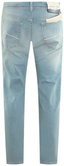 Heren slim fit nick licht Blauw - 34