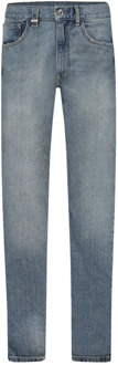Heren Slim Jeans Vintage Blauw Flaneur Homme , Blue , Heren - W30,W34