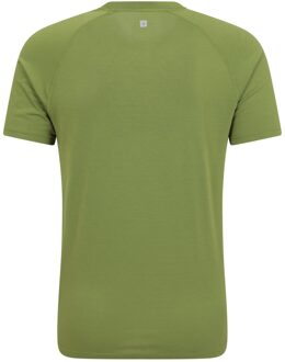 Heren Sneldrogend T-shirt (Groen) - maat XS