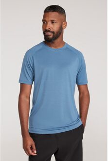 Heren Sneldrogend T-shirt (Lichtblauw) - XL
