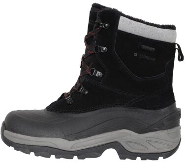 Heren Snowdon Extreme Suede Snow Laarzen (Zwart)