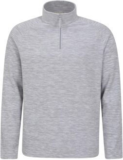 Heren Snowdon II Fleece Top (Lichtgrijs) - 3XL