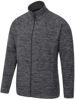 Heren Snowdon II Full Zip Fleecejack (Houtskool) - 4XL