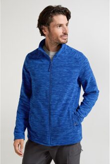 Heren Snowdon II Full Zip Fleecejack (Kobaltblauw) - maat XS