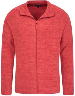 Heren Snowdon II Full Zip Fleecejack (Rood) - maat 2XL