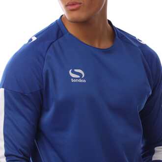 Heren Sondico Evo Crew Sweatshirt in blauw - maat
