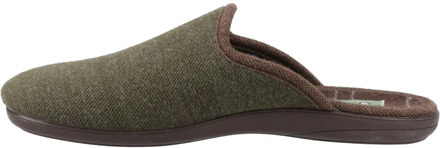 Heren Spelsbury Slippers (Khaki) Kaki