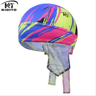Heren Sport Fietsen Piraat Kleine Cap Droog Uv Zweet-Absorberende Zonnebrandcrème Uitgerust Fiets Meisjes Mountain Running Hoofddoek 03