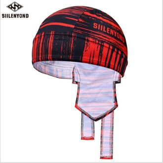 Heren Sport Fietsen Piraat Kleine Cap Droog Uv Zweet-Absorberende Zonnebrandcrème Uitgerust Fiets Meisjes Mountain Running Hoofddoek 05