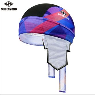 Heren Sport Fietsen Piraat Kleine Cap Droog Uv Zweet-Absorberende Zonnebrandcrème Uitgerust Fiets Meisjes Mountain Running Hoofddoek 06