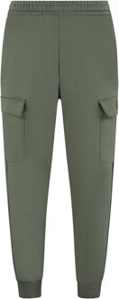 Heren Sportieve Jogger Broek met Zakken Emporio Armani EA7 , Green , Heren