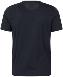 Heren Stay Sharp Graphic T-Shirt (Marineblauw) - maat XL Navy