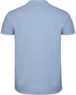 Heren ster poloshirt Blauw