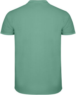 Heren ster poloshirt - maat XXL / XXXL Groen