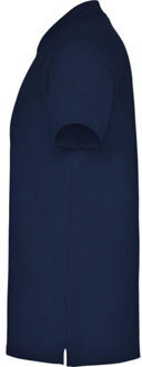 Heren ster poloshirt met korte mouwen Blauw