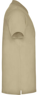 Heren ster poloshirt met korte mouwen - maat L Beige