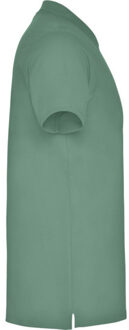 Heren ster poloshirt met korte mouwen - maat S Groen