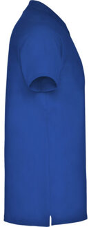 Heren ster poloshirt met korte mouwen - maat XS Blauw